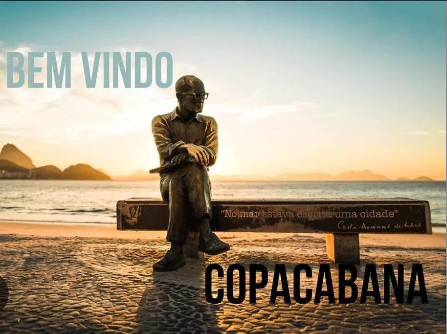 COPACABANA Sala e Quarto na QUADRA DA PRAIA, POSTO 6, Brasil-1